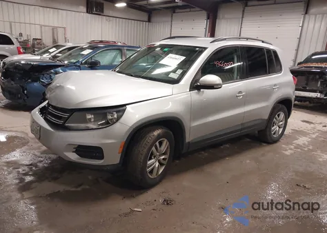 2017 Volkswagen Tiguan 2.0T/2.0T S from USA, damaged, VIN WVGAV7AX5HK031623